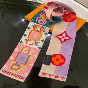 Louis vuitton Ribbon scarf NO:SS351 Material:Satin