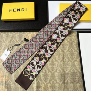 Fendi Ribbon scarf NO:SS297 Material:Satin