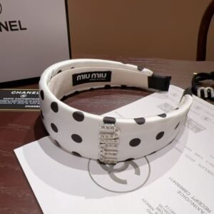 Miu miu Hair band NO:FG424-2 Material:Poly