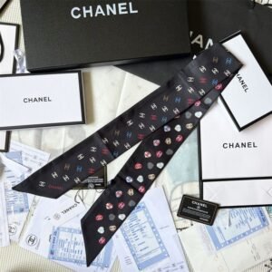 Chanel Ribbon scarf NO:SS108 Material:Satin