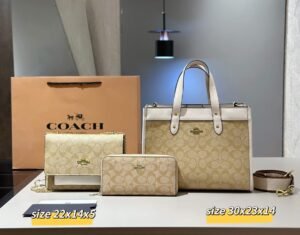 Coach Combination bag NO:YC-059-7 Material:Microfiber leather