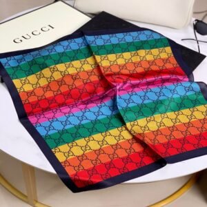 Gucci Square scarf NO:SF007 Material:Satin