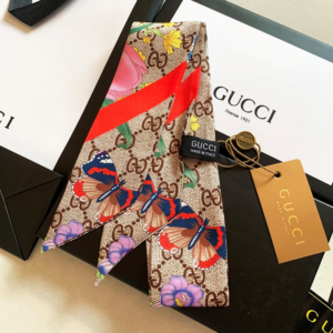 Gucci Ribbon scarf NO:SS119-3 Material:Satin
