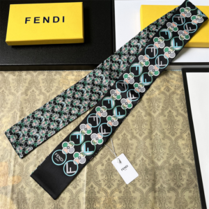 Fendi Ribbon scarf NO:SS297-1 Material:Satin