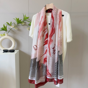 Dior Square scarf NO:SF2014 Material:Satin