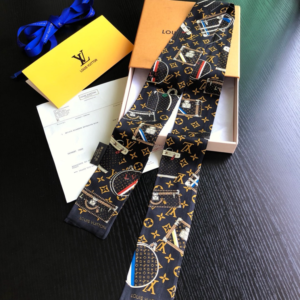 Louis vuitton Ribbon scarf NO:SS294 Material:Satin
