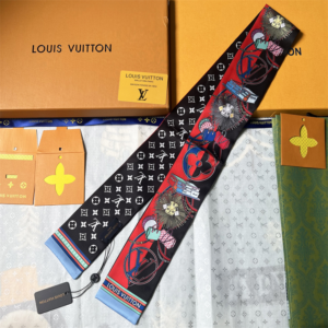 Louis vuitton Ribbon scarf NO:SS329 Material:Satin