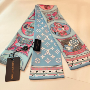 Louis vuitton Ribbon scarf NO:SS237 Material:Satin