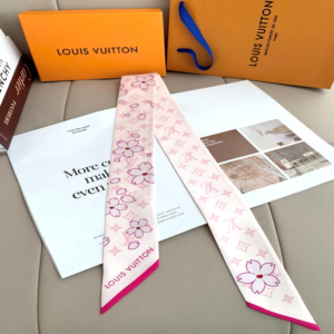 Louis vuitton Ribbon scarf NO:SS367 Material:Satin