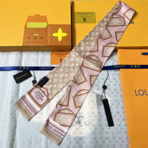 Louis vuitton Ribbon scarf NO:SS250 Material:Satin