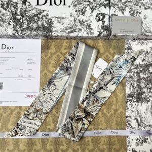 Dior Ribbon scarf NO:SS26 Material:Satin