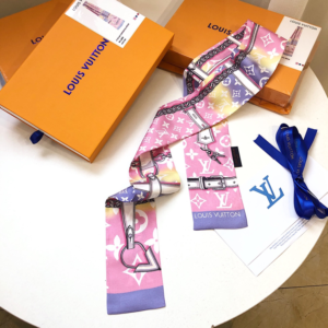 Louis vuitton Ribbon scarf NO:SS291 Material:Satin