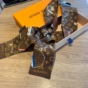 Louis vuitton Ribbon scarf NO:SS348 Material:Satin