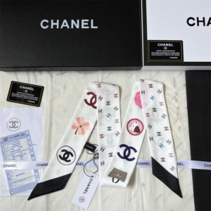 Chanel Ribbon scarf NO:SS32 Material:Satin