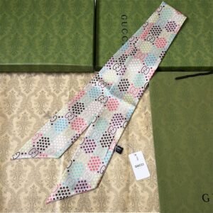 Gucci Ribbon scarf NO:SS03 Material:Satin