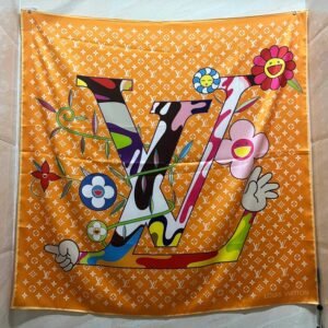 Louis vuitton Square scarf NO:SF1074 Material:real silk