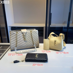 Saint laurent Combination bag NO:YC-X803 Material:Microfiber leather