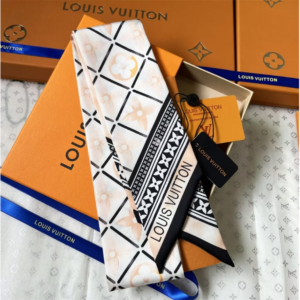 Louis vuitton Ribbon scarf NO:SS100 Material:Satin