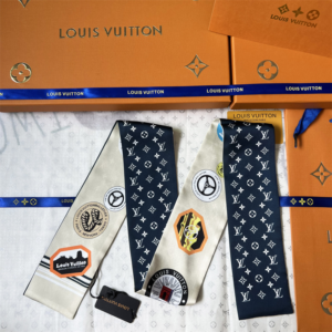 Louis vuitton Ribbon scarf NO:SS27 Material:Satin
