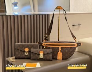 Louis vuitton Combination bag NO:YC-071 Material:Microfiber leather