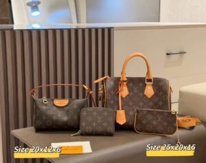 Louis vuitton Combination bag NO:YC-072 Material:Microfiber leather