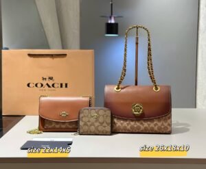 Coach Combination bag NO:YC-059-6 Material:Microfiber leather