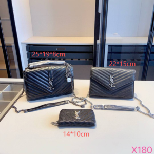 Saint laurent Combination bag NO:YC-X180 Material:Microfiber leather