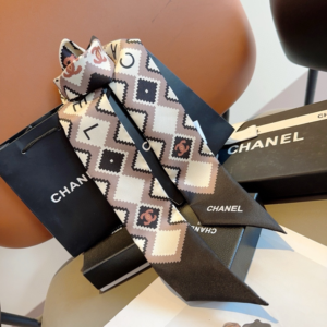 Chanel Ribbon scarf NO:SS355 Material:Satin