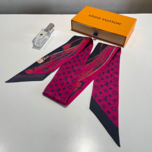 Louis vuitton Ribbon scarf NO:SS75 Material:Satin
