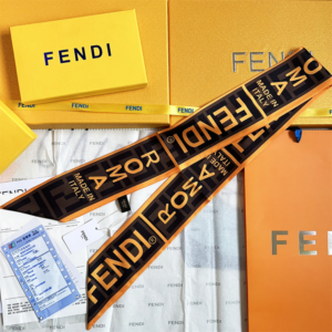 Fendi Ribbon scarf NO:SS327 Material:Satin