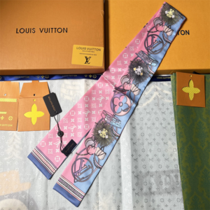 Louis vuitton Ribbon scarf NO:SS330 Material:Satin