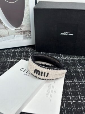 Miu miu Hair band NO:FG429-1 Material:Poly