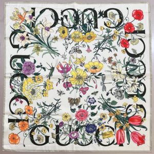 Gucci Square scarf NO:SF1038-2 Material:real silk