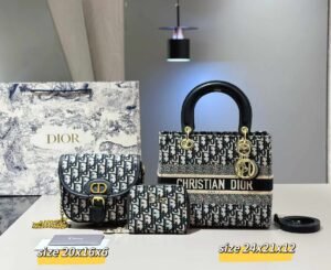 Dior Combination bag NO:YC-061-6 Material:Microfiber leather