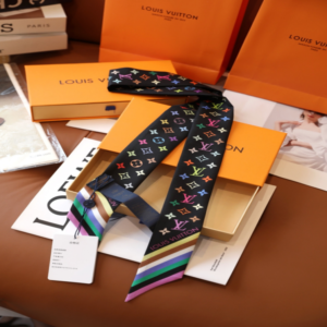 Louis vuitton Ribbon scarf NO:SS289 Material:Satin