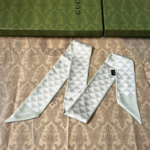 Prada Ribbon scarf NO:SS37 Material:Satin