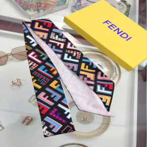 Fendi Ribbon scarf NO:SS231 Material:Satin