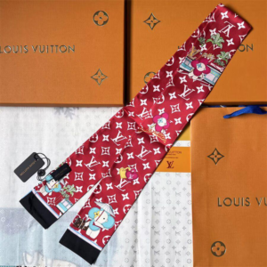 Louis vuitton Ribbon scarf NO:SS72 Material:Satin