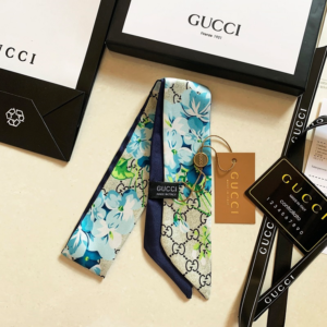 Gucci Ribbon scarf NO:SS96 Material:Satin