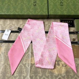Gucci Ribbon scarf NO:SS240 Material:Satin
