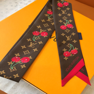Louis vuitton Ribbon scarf NO:SS371 Material:Satin
