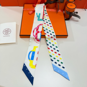 Hermes Ribbon scarf NO:SS384 Material:real silk