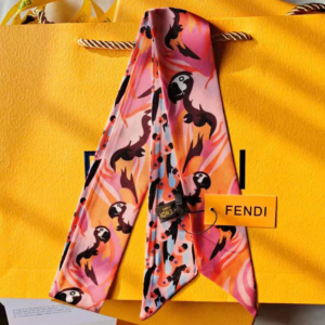 Fendi Ribbon scarf NO:SS324 Material:Satin