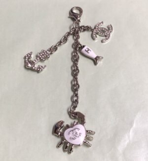 Chanel Chanel Key Chain - KYC-94 silver white