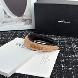 Miu miu Hair band NO:FG429-3 Material:Poly