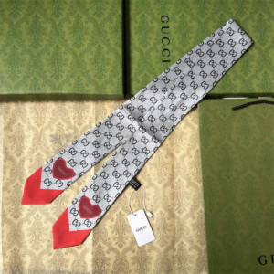 Gucci Ribbon scarf NO:SS354-2 Material:Satin