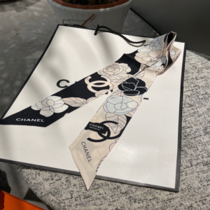 Chanel Ribbon scarf NO:SS200 Material:Satin