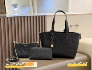Louis vuitton Combination bag NO:YC-075 Material:Microfiber leather