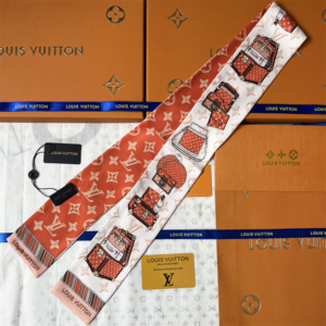 Louis vuitton Ribbon scarf NO:SS129-1 Material:Satin