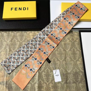 Fendi Ribbon scarf NO:SS296 Material:Satin